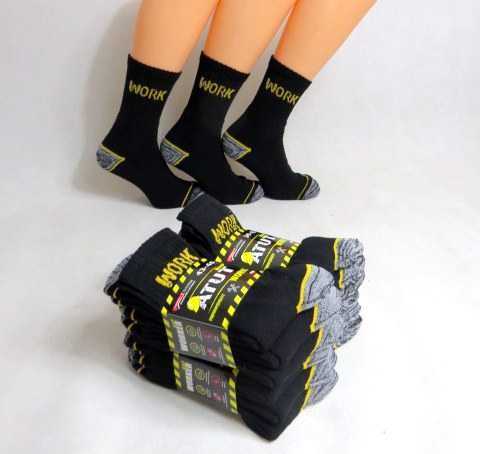 Skarpety robocze work skarpetki FROTA do pracy bhp POLSKIE 43-46 12par