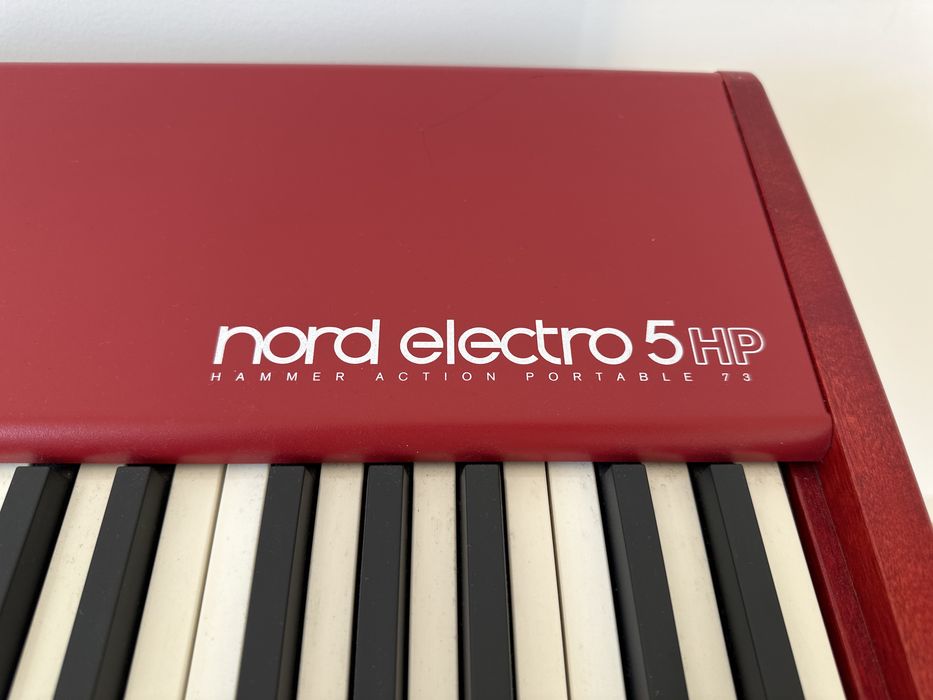 Nord Electro 5HP piano + bag, stand, pedal