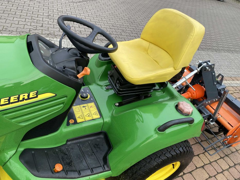 kosiarka traktor John Deere x740 agregat WOM hydraulika YANMAR , PTO