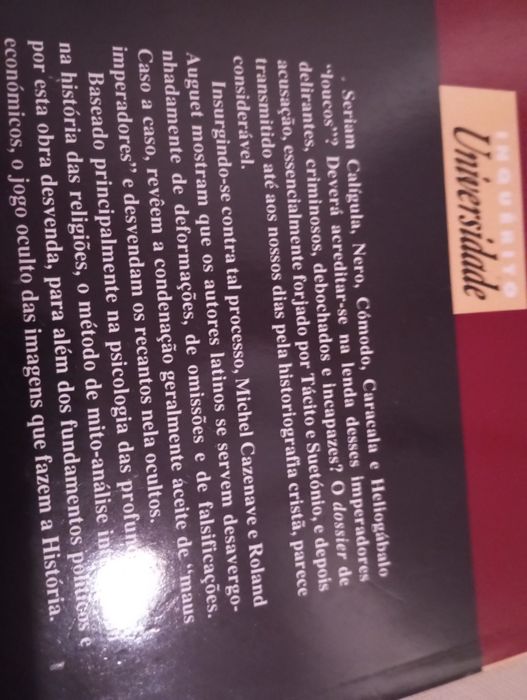 Os Imperadores loucos - Michel Cazeneve e Roland Auguet