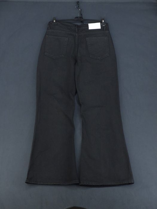 NOWE Enrage waxed bootcut Spodnie Dzwony 30us Bootcut Flare Goth Punk