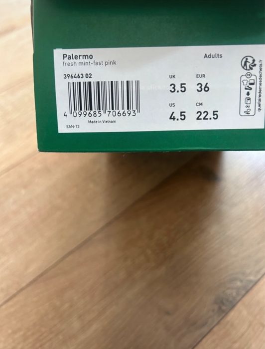 Zamszowe buty Puma Palermo