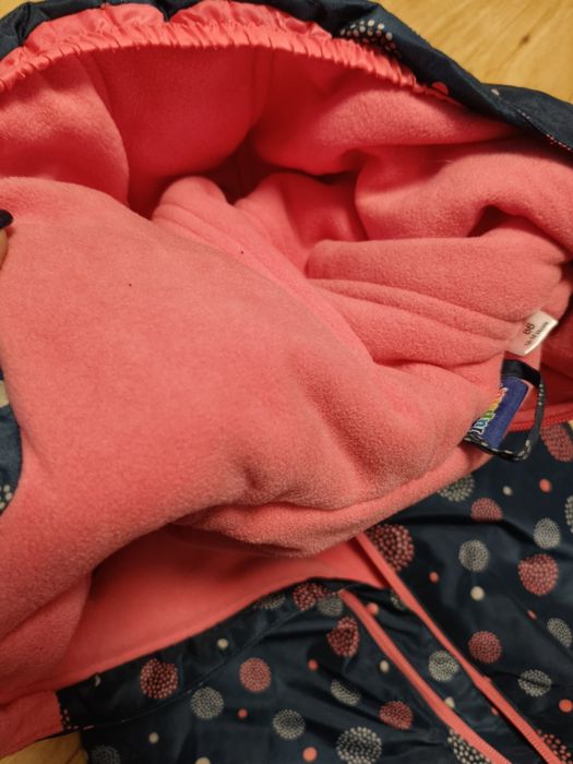 Kombinezon zimowy dla dziewczynki roz 86