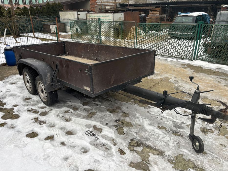 Przyczepka Westfalia werke dmc 1600 plandeka płaska !