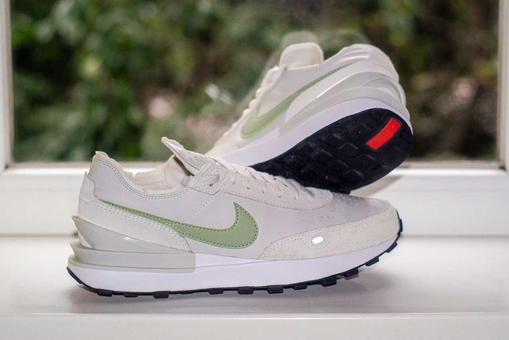 ‼️Кросівки Nike Waffle One Ltr DX9428-002 Leather Beige 40 р оригінал