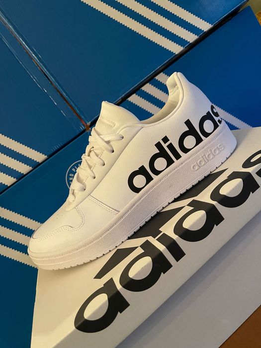 Кожані кросівки Adidas Hoops 2.0 оригінал