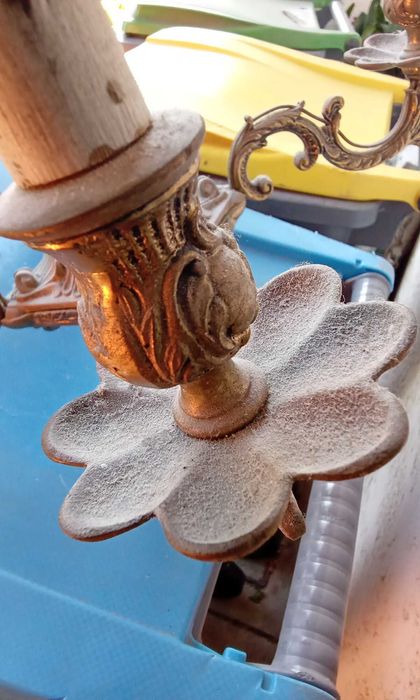 Candeeiro de teto em Latão