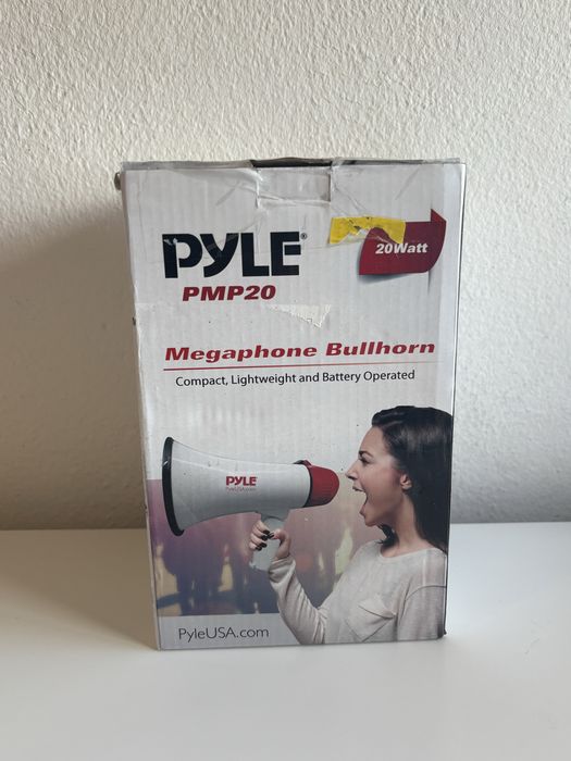 Megafone Pyle PMP20 20W com Sirene Integrada