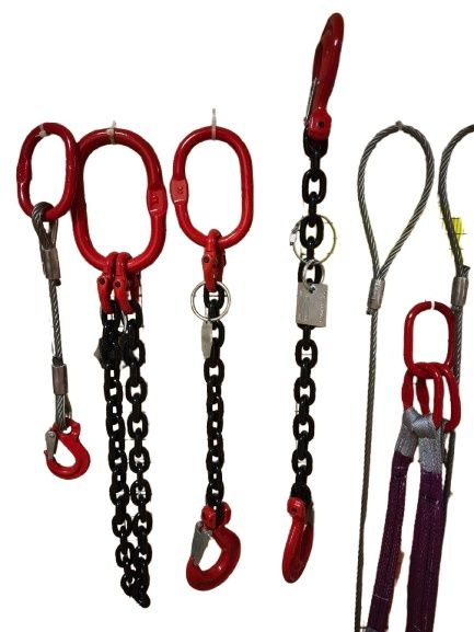 Sprzedam zawiesia pasowe,łancuch zawiesiowy, itp