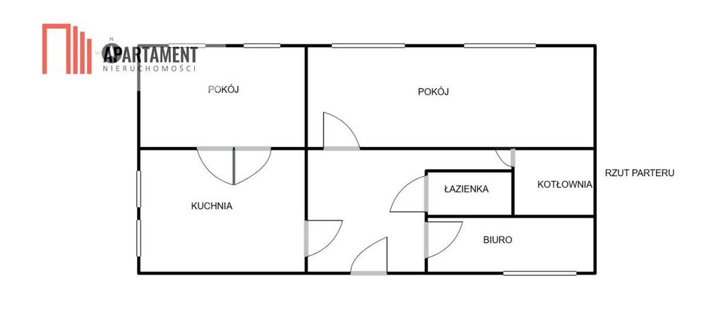 Dom z dwoma mieszkaniami i ogrodem – Mrocza