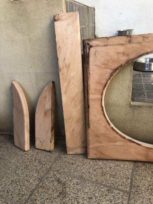 Pedra marmore para lavatório