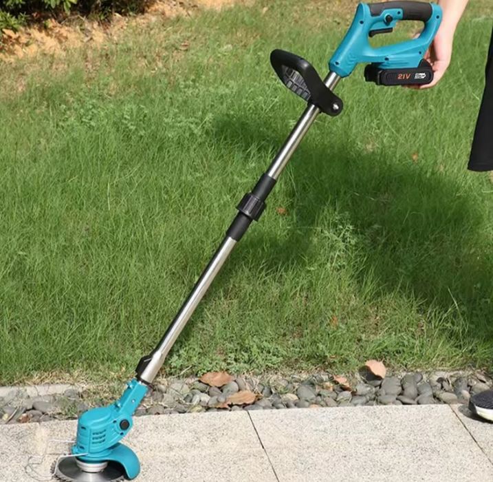 Corta Relva Dobrável 1800W com Cabo Ajustável para Poda e Acabamento, Ferramenta de Jardim (Novo)