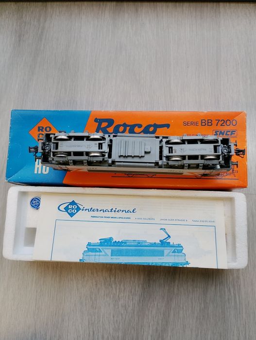Locomotiva eléctrica Roco BB 7201 SNCF "2600 CP"H0 1/87