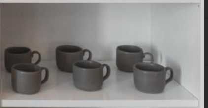 Conjunto de loiça ideal para casa ou para uma cafetaria
