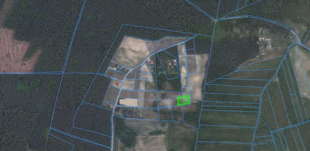1786 m² | Pozwolenie na budowę + projekt domu 110 m² Huta Rypin