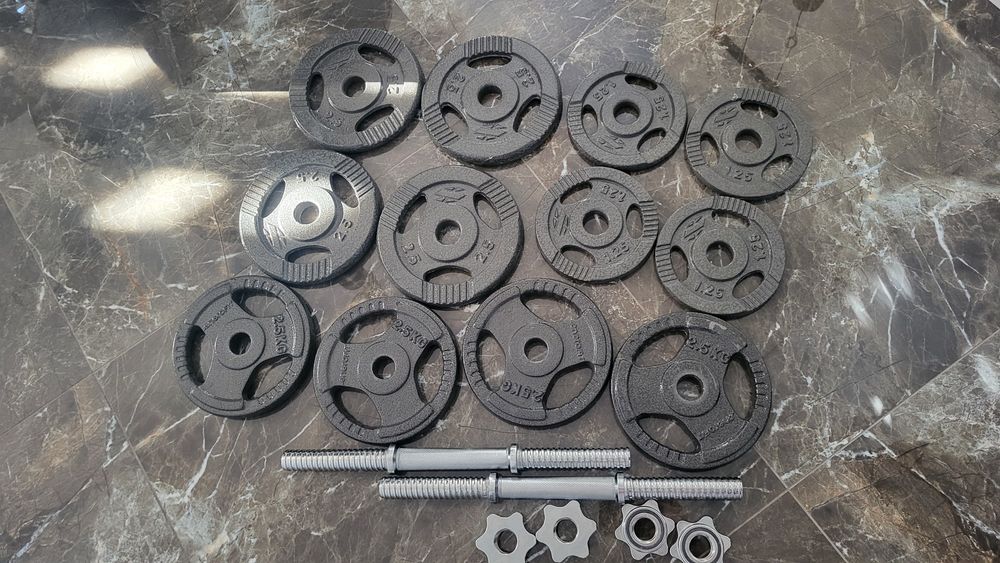 Hantle żeliwne 2x15kg