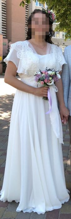 Стильне весільне плаття, сукня