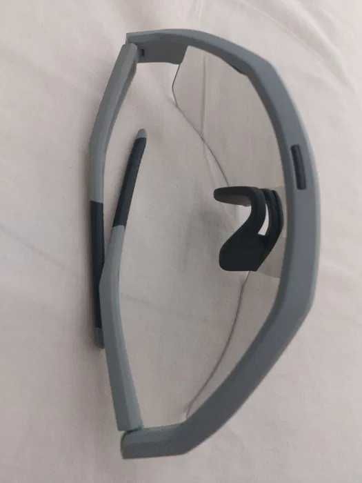 Okulary rowerowe fotochromowe szerokie pole widzenia wentylacja szkła