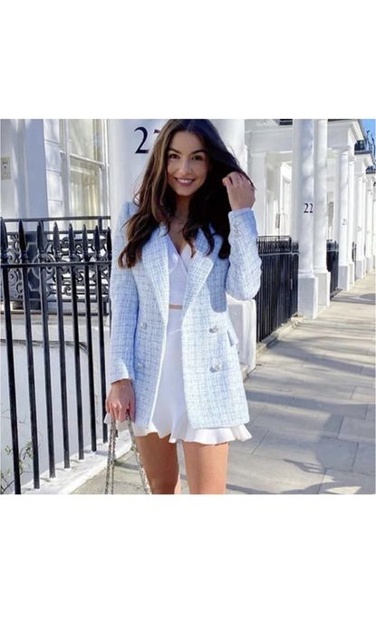 Пиджак zara жакет блейзер