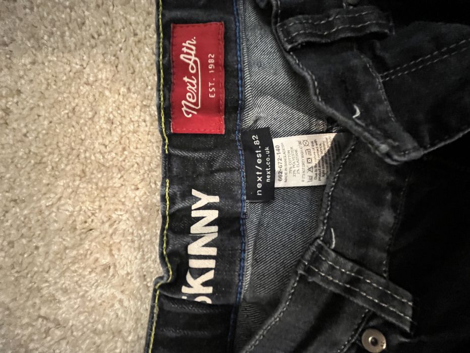 Spodnie jeans next 152 cm