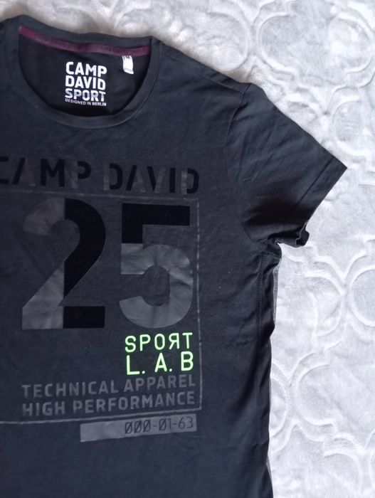T-shirt męski Camp David Sport r. M