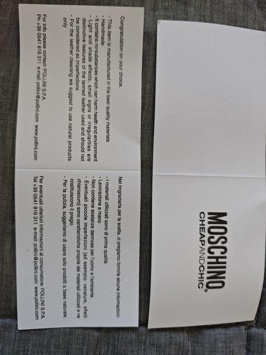 Sandálias Moschino 36
