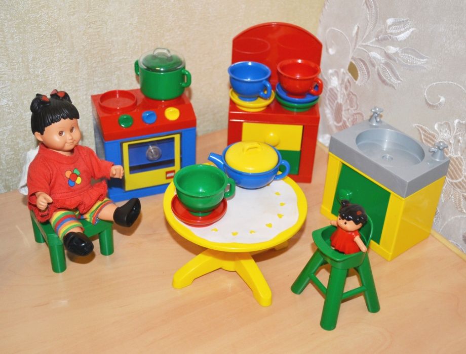 LEGO Duplo Dolls 2955 Sarah Кукольная кухня Лего дупло