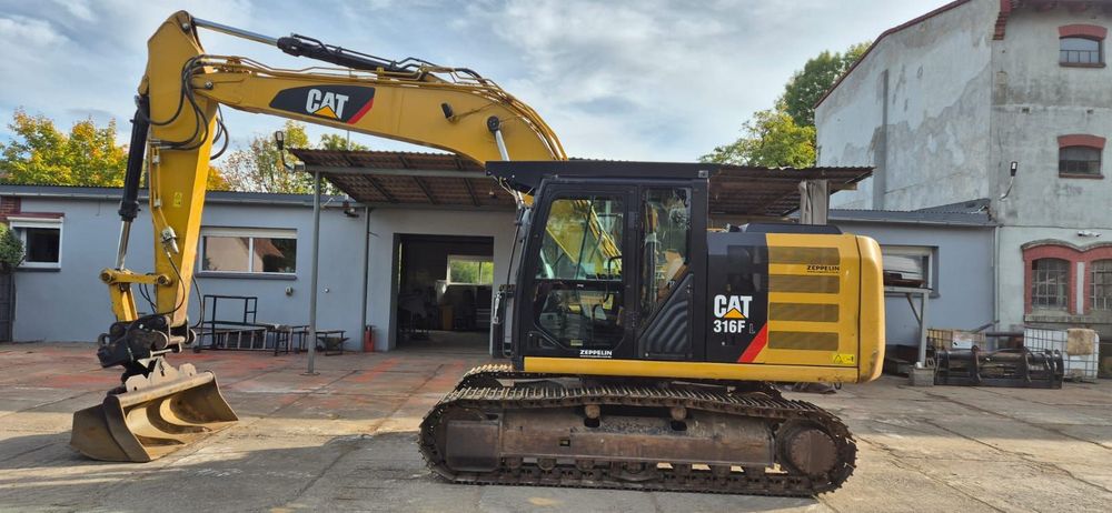 Caterpillar 316 F L  koparka gąsienicowa Cat 316 F , 4500 motogodzin , gotowa do pracy