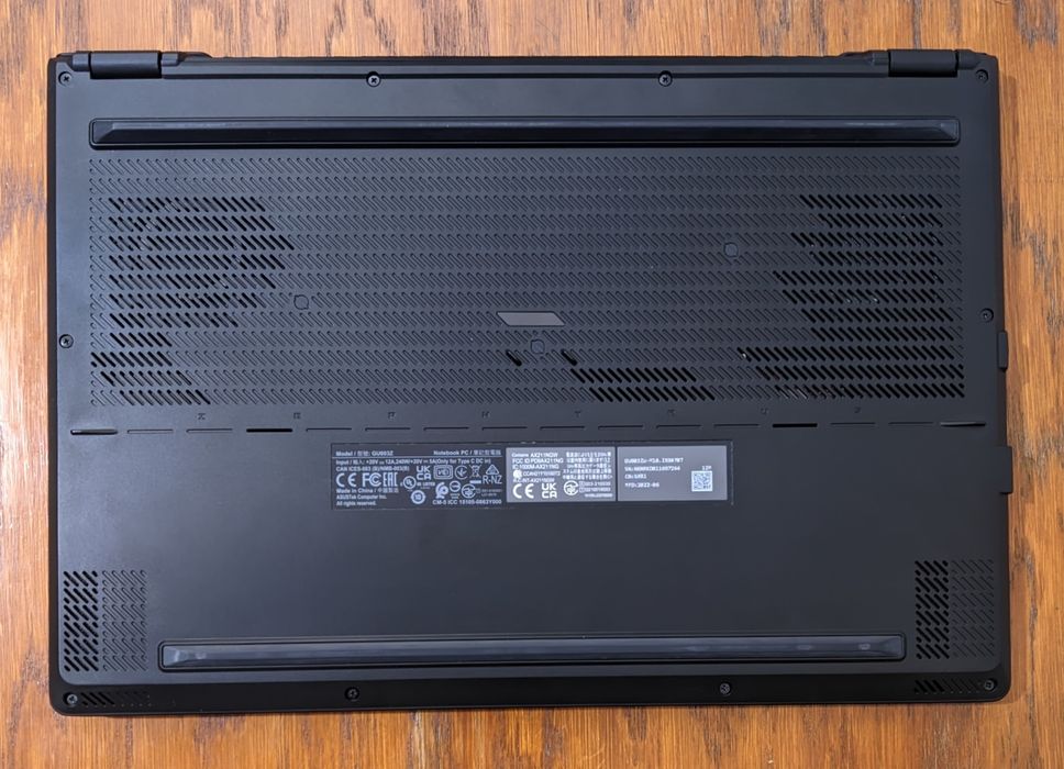 Asus Zephyrus M16 rtx3070ti QHD 165hz i9 12900h