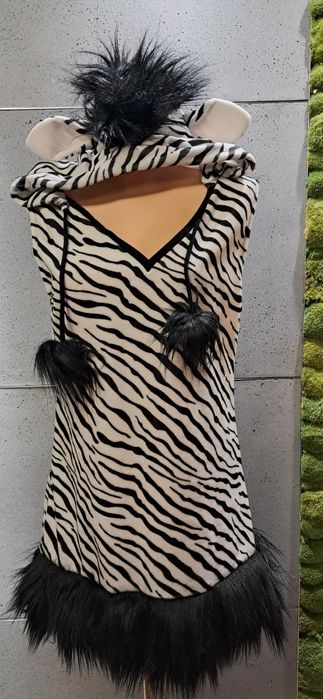 Strój przebranie kostium zebra
