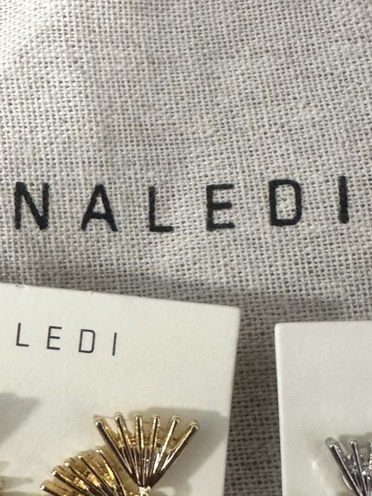 Брендовые серги NALEDI
