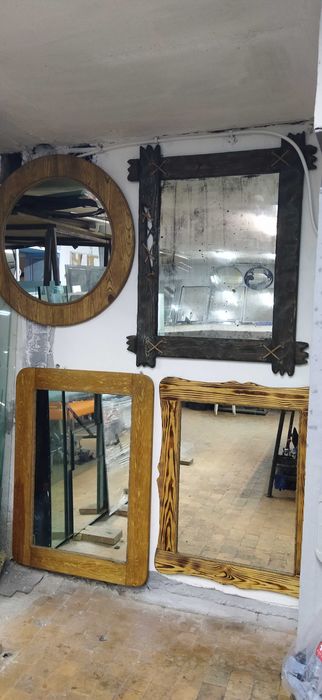 Стекло. Зеркало. Порезка. Зеркала с подсветкой.  Узорчатое стекло.