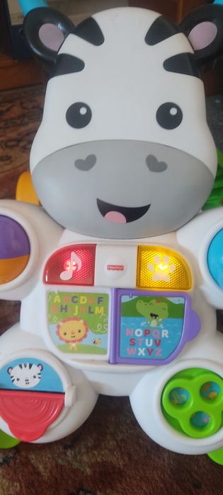 Andador Zebra Fisher Price
