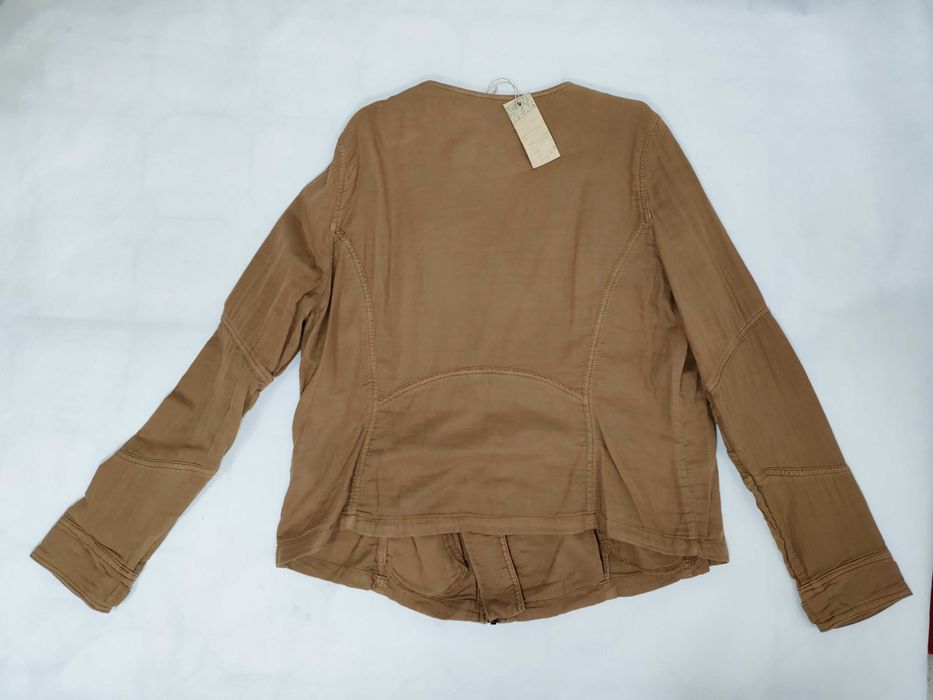 Kurtka płócienna ramoneska damska bez podszewki 48 ŻA0051 LA REDOUTE