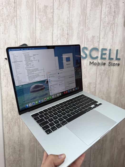 Macbook Air M5 - 13P - 16/1000GB - LUZ DAS ESTRELAS - NOVO CAIXA ABERTA