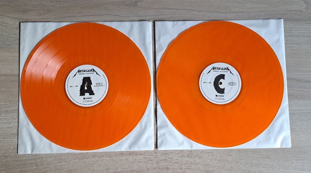 Metallica - Hardwired... To Self-Destruct - 2LP - Flame Orange - WINYL VINYL