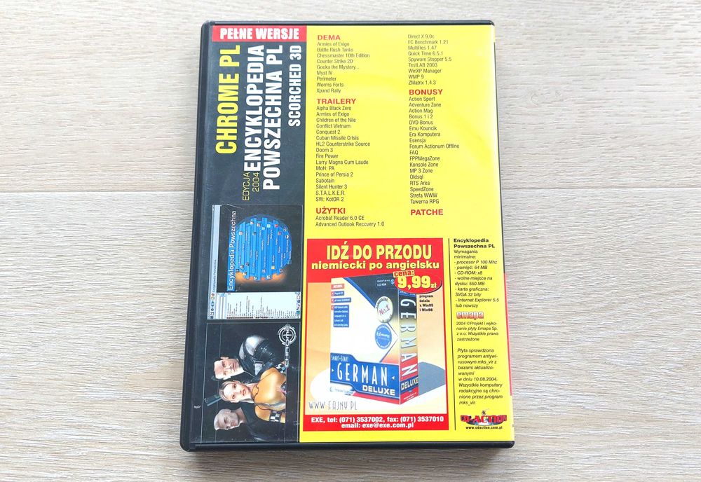 Chrome + Scorched 3D + Counter-Strike 2D [PC] (POLSKA WERSJA)