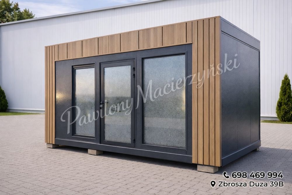 6x3 ze zdjęcia! Pawilon handlowy biurowy biuro kontener