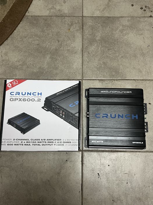 Wzmacniacz crunch gpx600.2