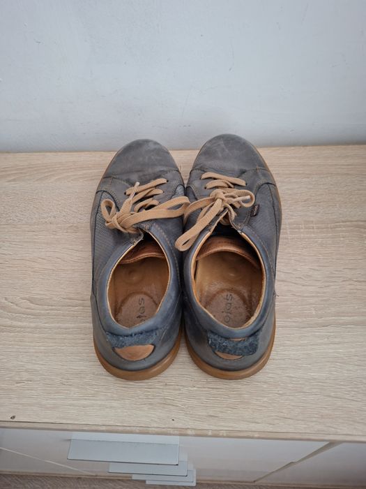 Buty męskie ze skóry marki Wojas