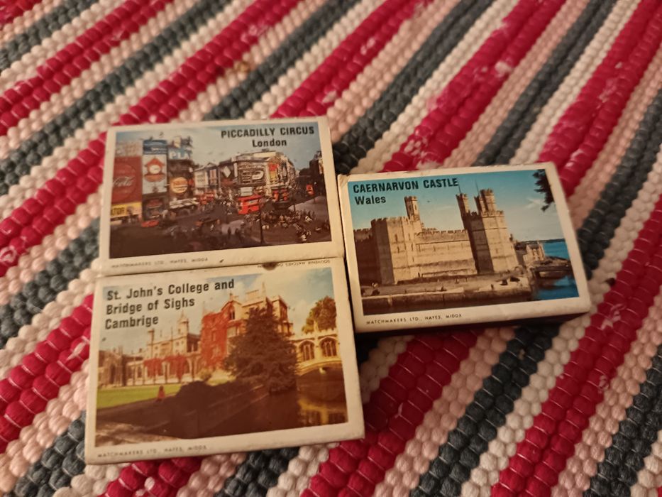 Caixas de fósforos antigas | Imagens turísticas Reino Unido