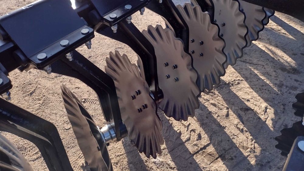 Важкий Дисковий Лущільник КРАТОС 6м Демпферна Борона АРК ГРУП