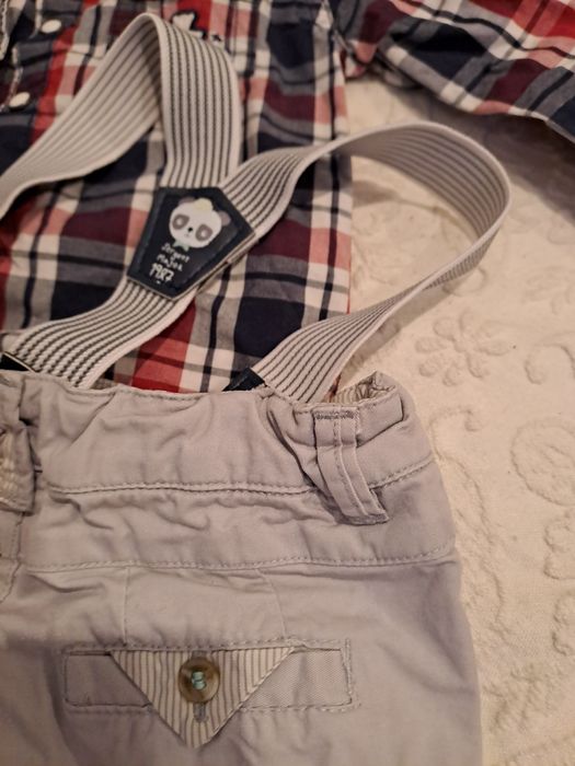 Calça + camisa 3-6 meses
