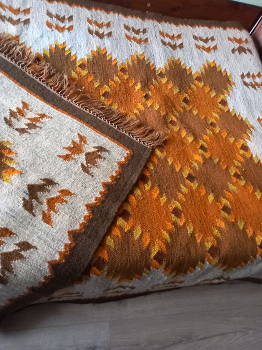 Kilim wełniany "plaster miodu"