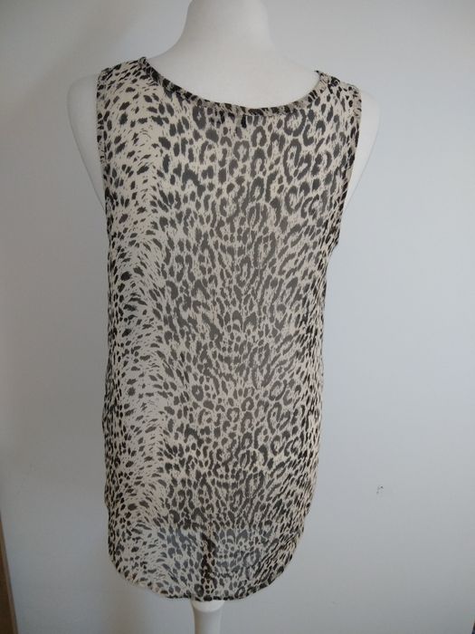 Bluzka mgiełka kieszonka z zameczkiem New Look 38 M