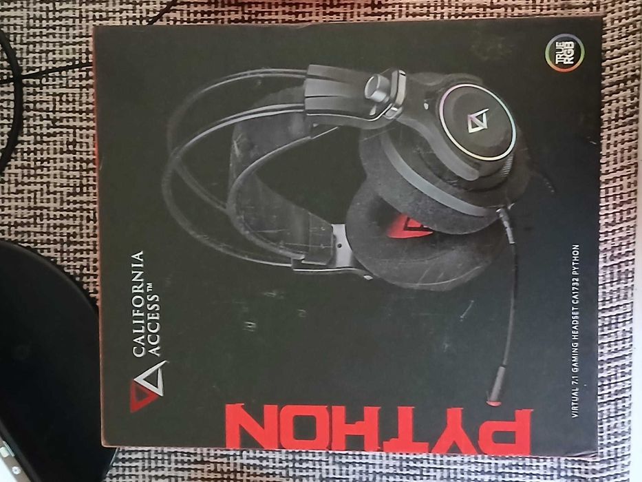 Słuchawki z mikrofonem USB Python California Access OKAZJA