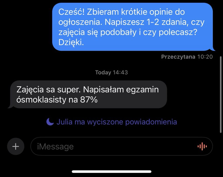 Korepetycje z matematyki - gwarancja satysfakcji lub zwrot pieniędzy