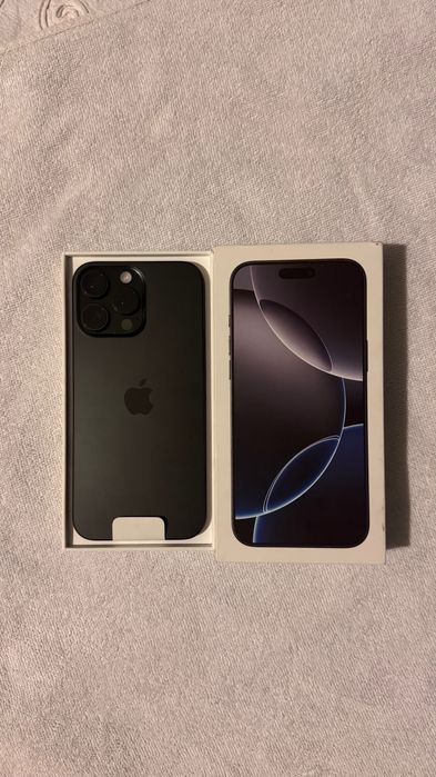 iPhone 16 Pro Max 256GB Czarny