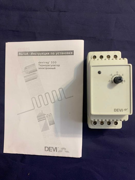 Терморегулятор Devi Devireg 330, -10oC-+10oC