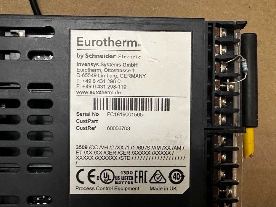 Eurotherm 3508 - kontroler temperatury